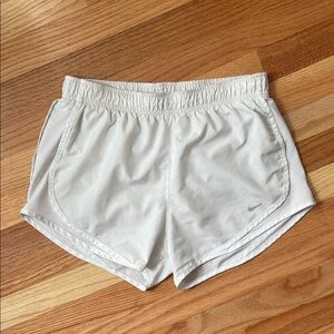 Nike Dryfit White Tempo Running Shorts